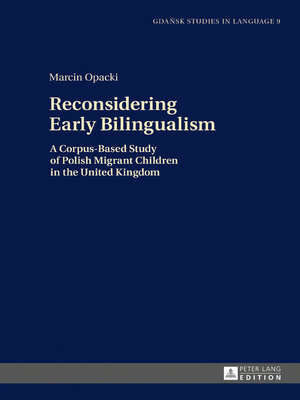 cover image of Reconsidering Early Bilingualism